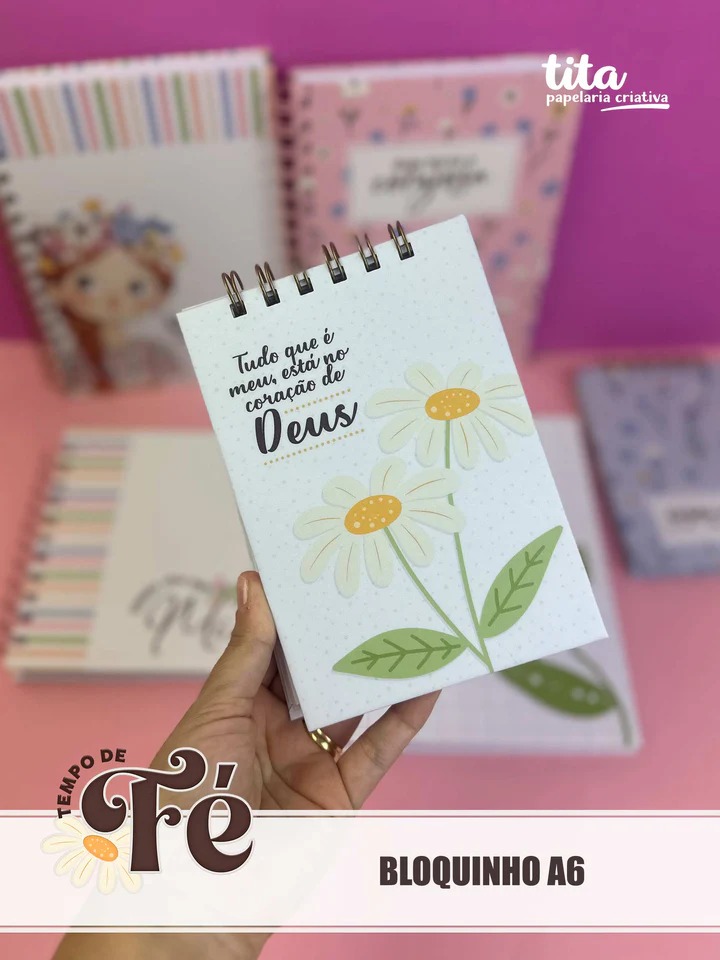 Tempo de Fé – Combo Encadernação 01 (Tita) - Imagem 5