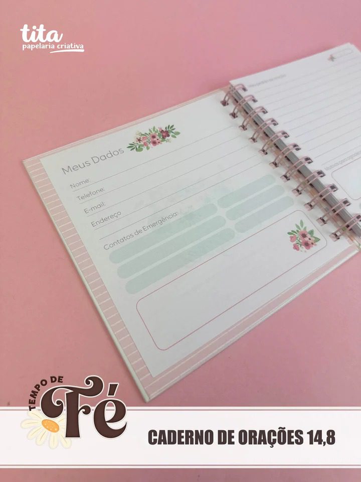 Tempo de Fé – Combo Encadernação 01 (Tita) - Imagem 13