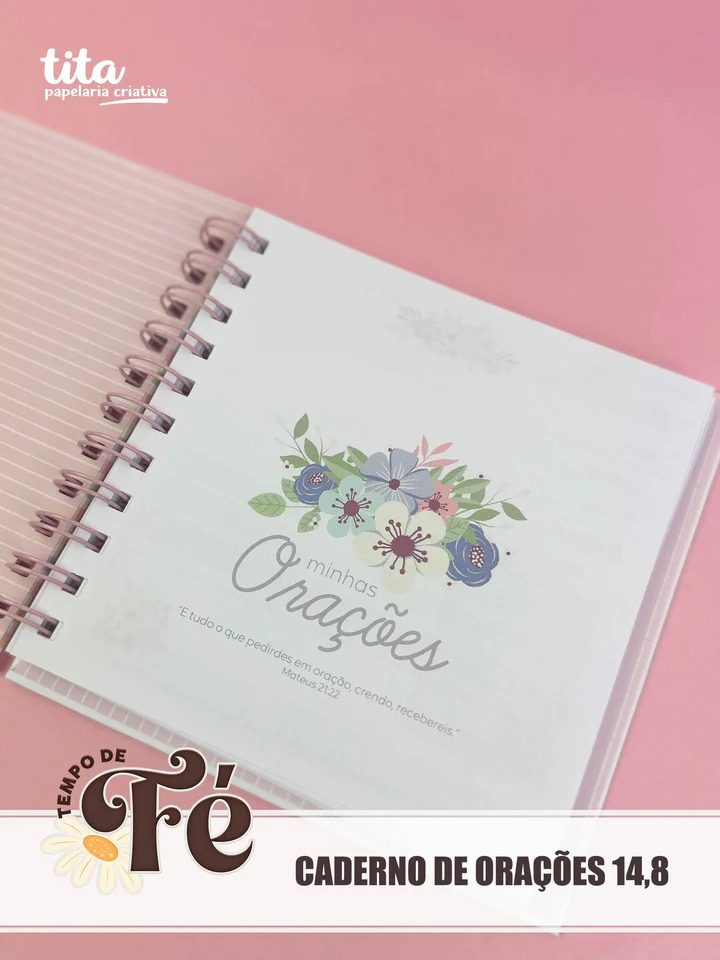 Tempo de Fé – Combo Encadernação 01 (Tita) - Imagem 12