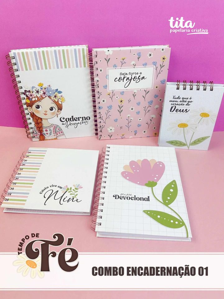 Tempo de Fé – Combo Encadernação 01 (Tita) - Imagem 21