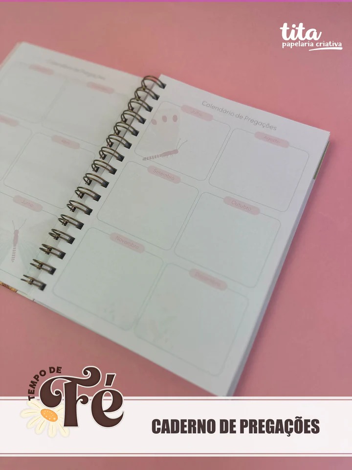 Tempo de Fé – Combo Encadernação 01 (Tita) - Imagem 2