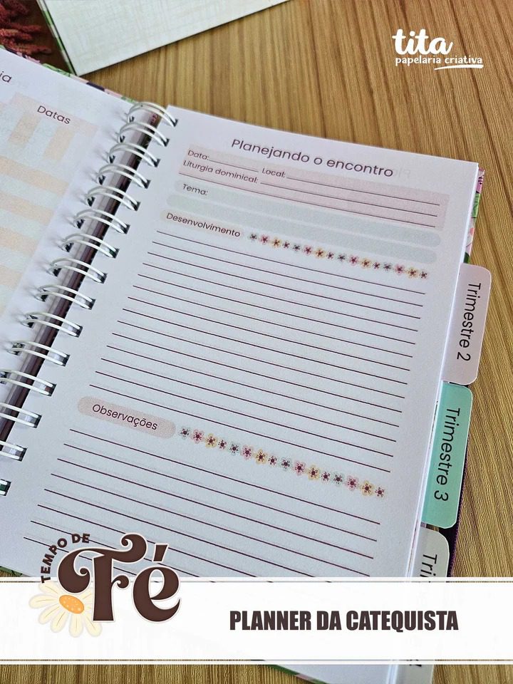 Tempo de Fé – Combo Encadernação Polly (Tita) - Imagem 17