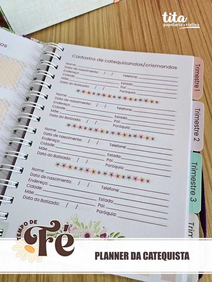 Tempo de Fé – Combo Encadernação Polly (Tita) - Imagem 15