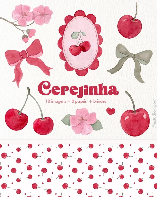Cerejinha – Kit Digital