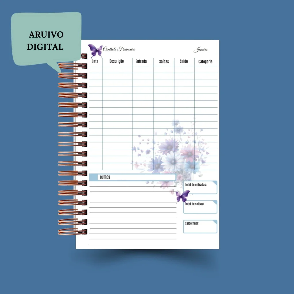 Pac Agendas 2026: Coleção Butterfly (Lê Poly) - Imagem 7