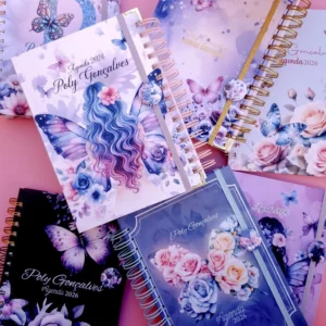 Pac Agendas 2026: Coleção Butterfly (Lê Poly)