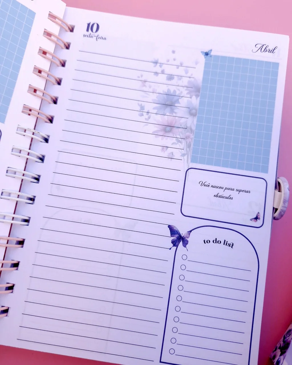 Pac Agendas 2026: Coleção Butterfly (Lê Poly) - Imagem 2