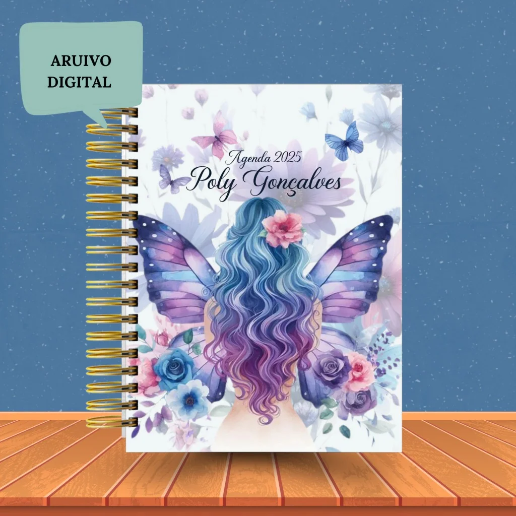 Pac Agendas 2026: Coleção Butterfly (Lê Poly) - Imagem 19