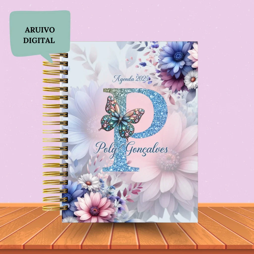 Pac Agendas 2026: Coleção Butterfly (Lê Poly) - Imagem 18