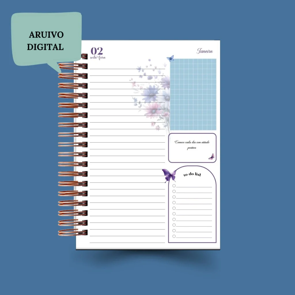 Pac Agendas 2026: Coleção Butterfly (Lê Poly) - Imagem 14