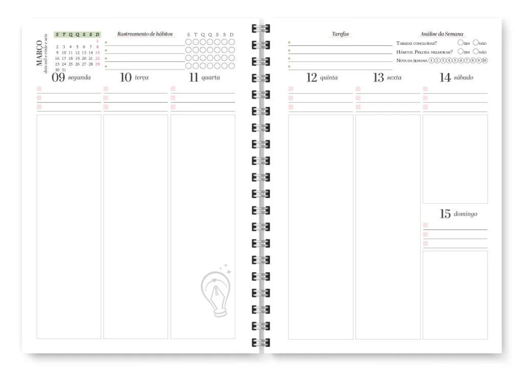 Planner Spring 2026 (Trilha de Papel) - Imagem 4
