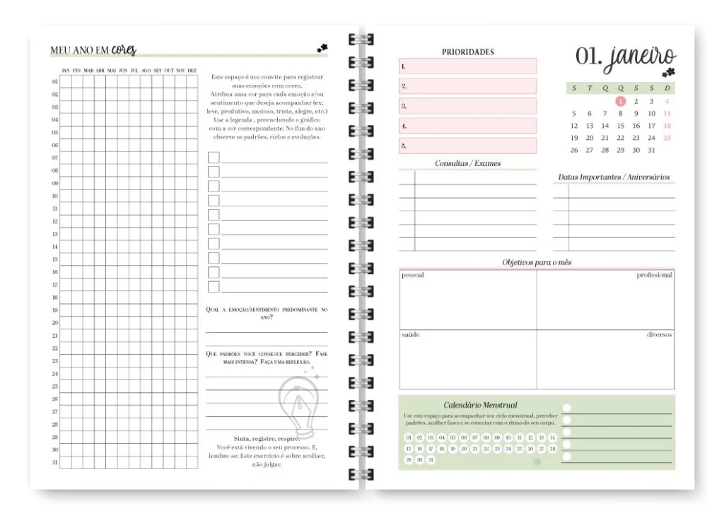 Planner Spring 2026 (Trilha de Papel) - Imagem 9