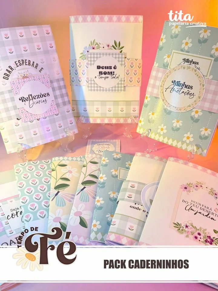 Tempo de Fé – Pack Caderninhos (Tita)