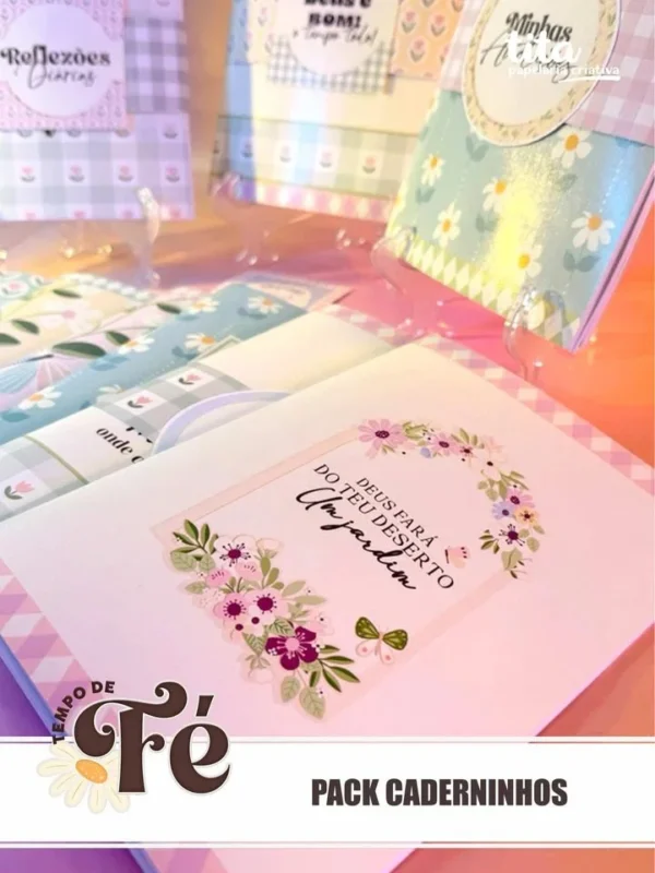 Tempo de Fé – Pack Caderninhos (Tita) - Imagem 2