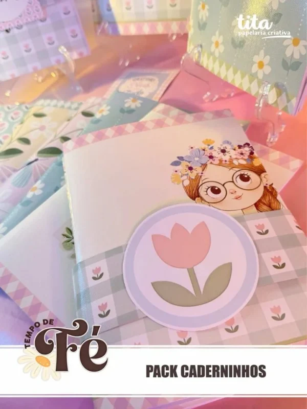 Tempo de Fé – Pack Caderninhos (Tita) - Imagem 4