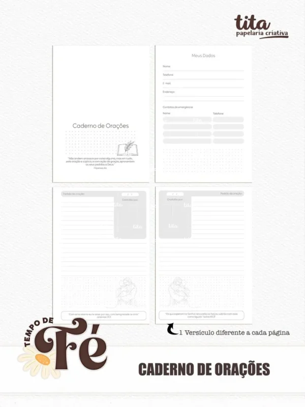 Tempo de Fé – Combo Masculino (Tita) - Imagem 2