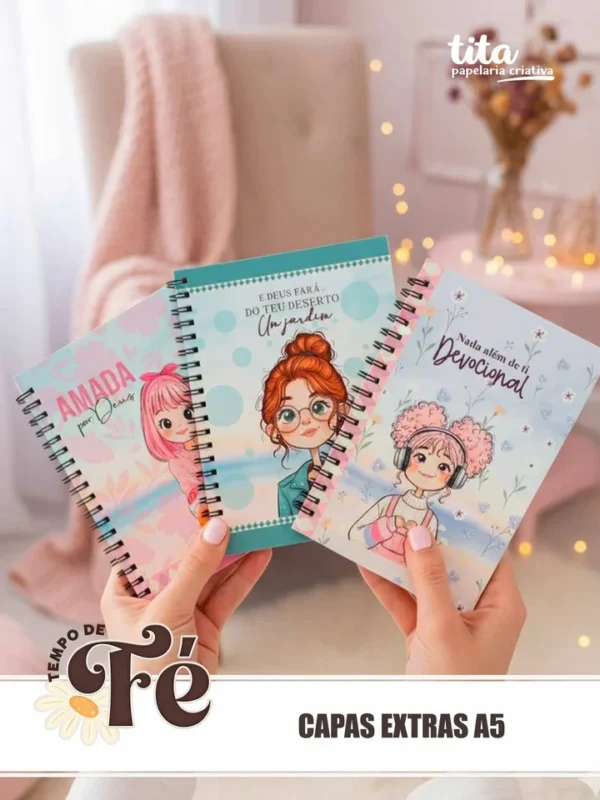 Tempo de Fé – Capas Extras A5 (Tita)