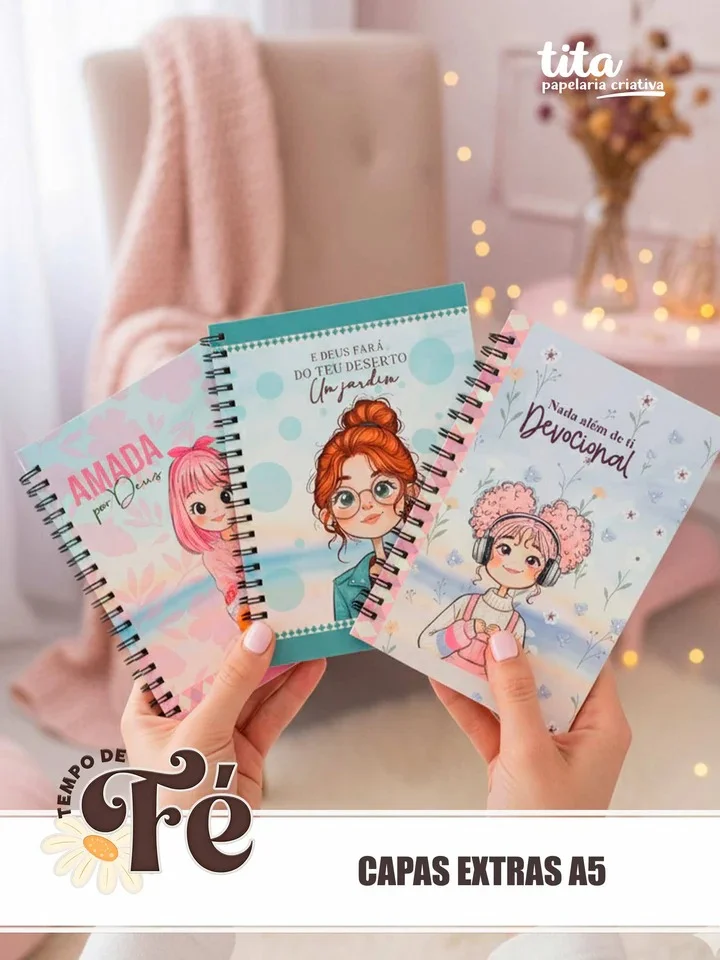 Tempo de Fé – Capas Extras A5 (Tita)