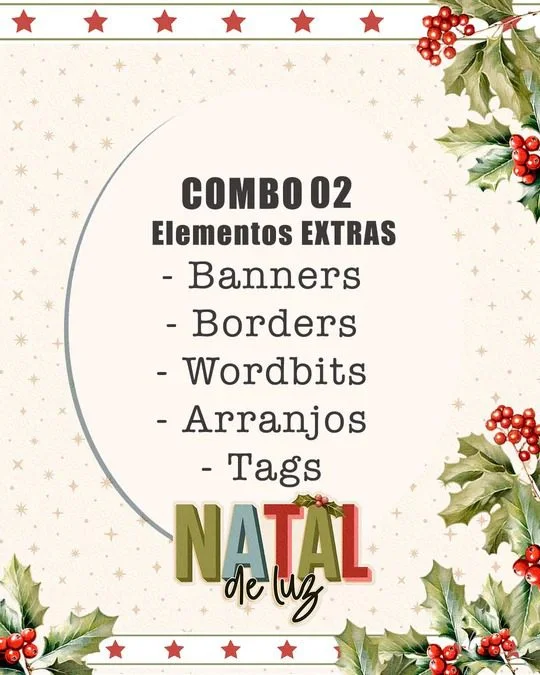 Natal de Luz 2025 – Combo Ilustrações 02 (Tita)