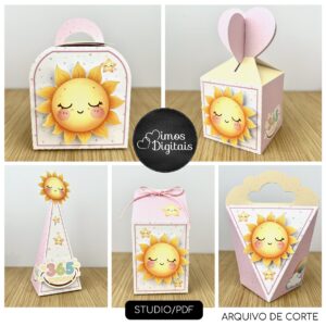 MINHA PRIMEIRA VOLTA AO SOL - Kit Festa Pronta