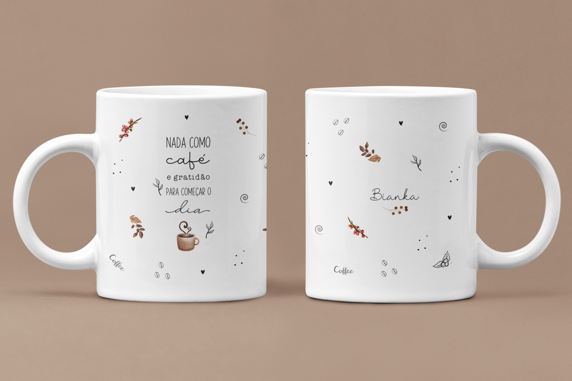 Kit Momento Café – Artes para Canecas (Cravo e Canecas) - Imagem 2