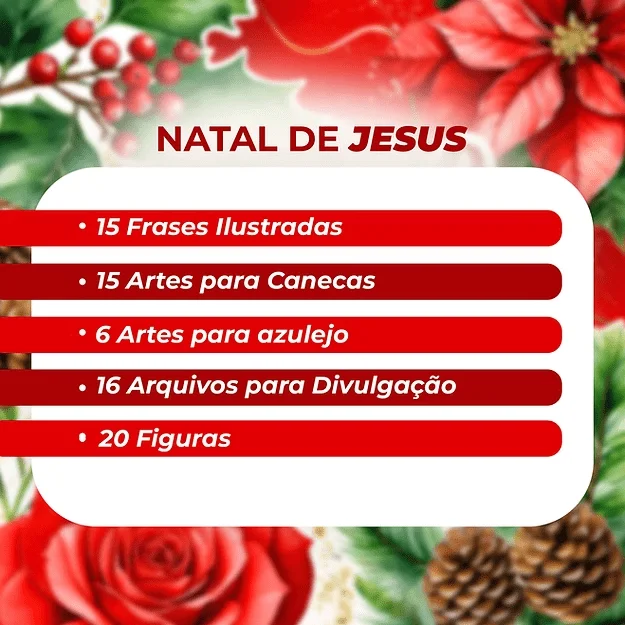 Coleção – Natal de Jesus (Avião Sem Asa) - Imagem 2