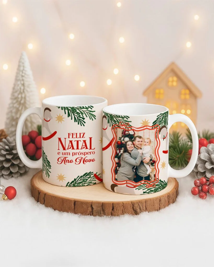 Natal V7 COM FOTO – Artes para Canecas