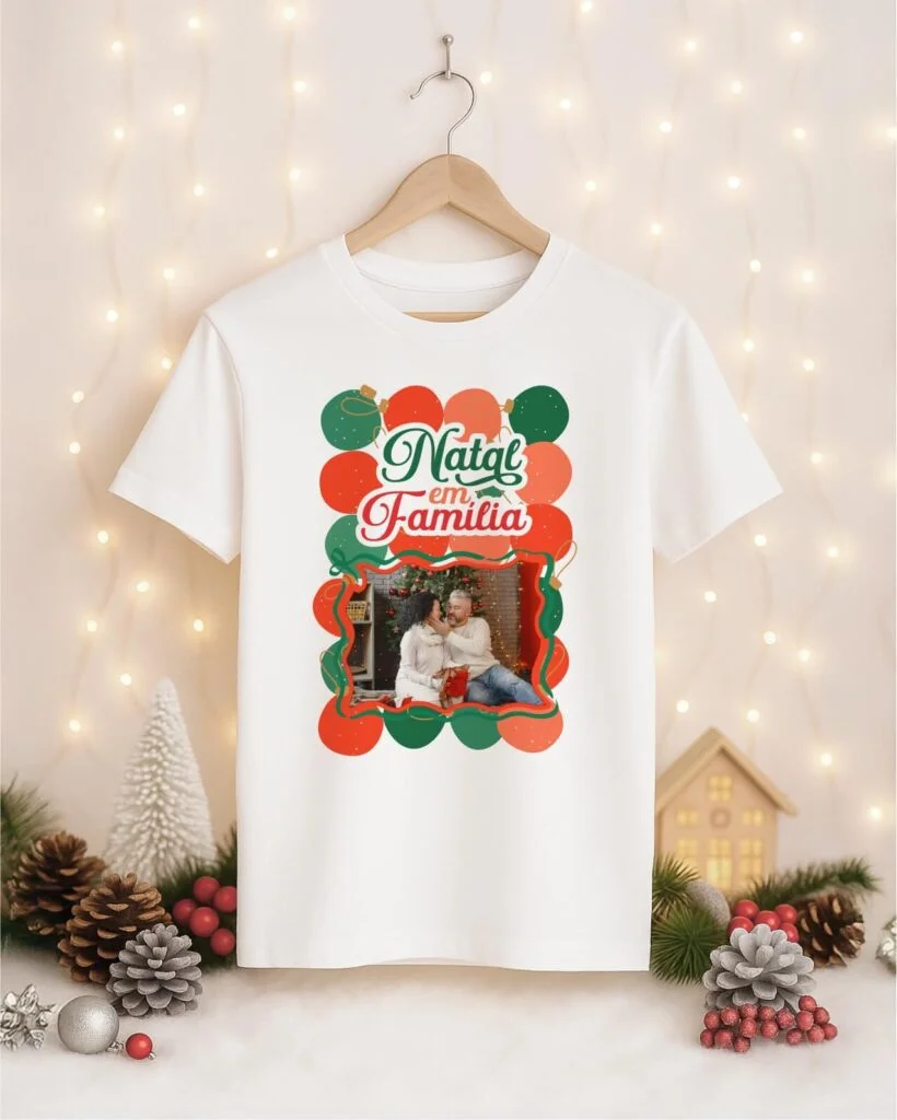 Natal V7 COM FOTO – Artes para Camisetas - Imagem 11
