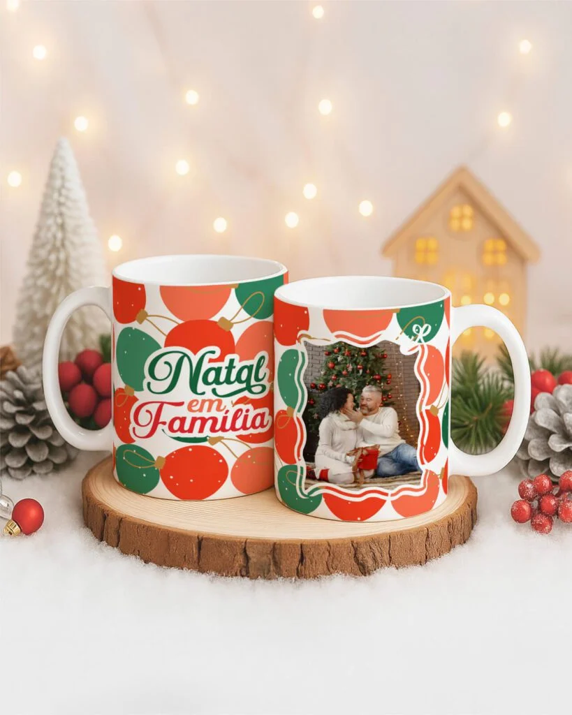 Natal V7 COM FOTO – Artes para Canecas - Imagem 19