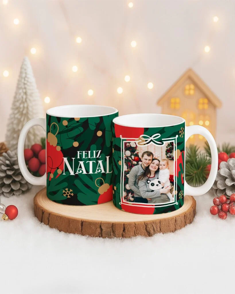 Natal V7 COM FOTO – Artes para Canecas - Imagem 11
