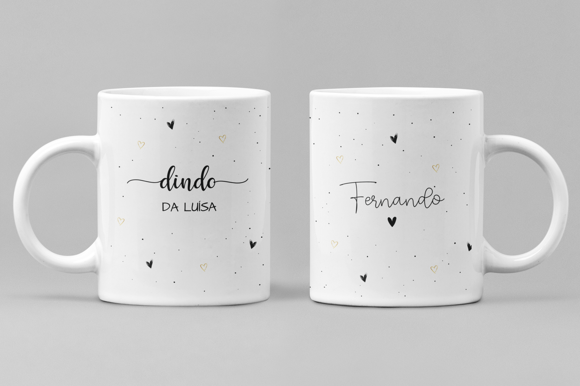 Pacote de Artes Canecas Dindos 2025 - Gabriella Cravo e canecas