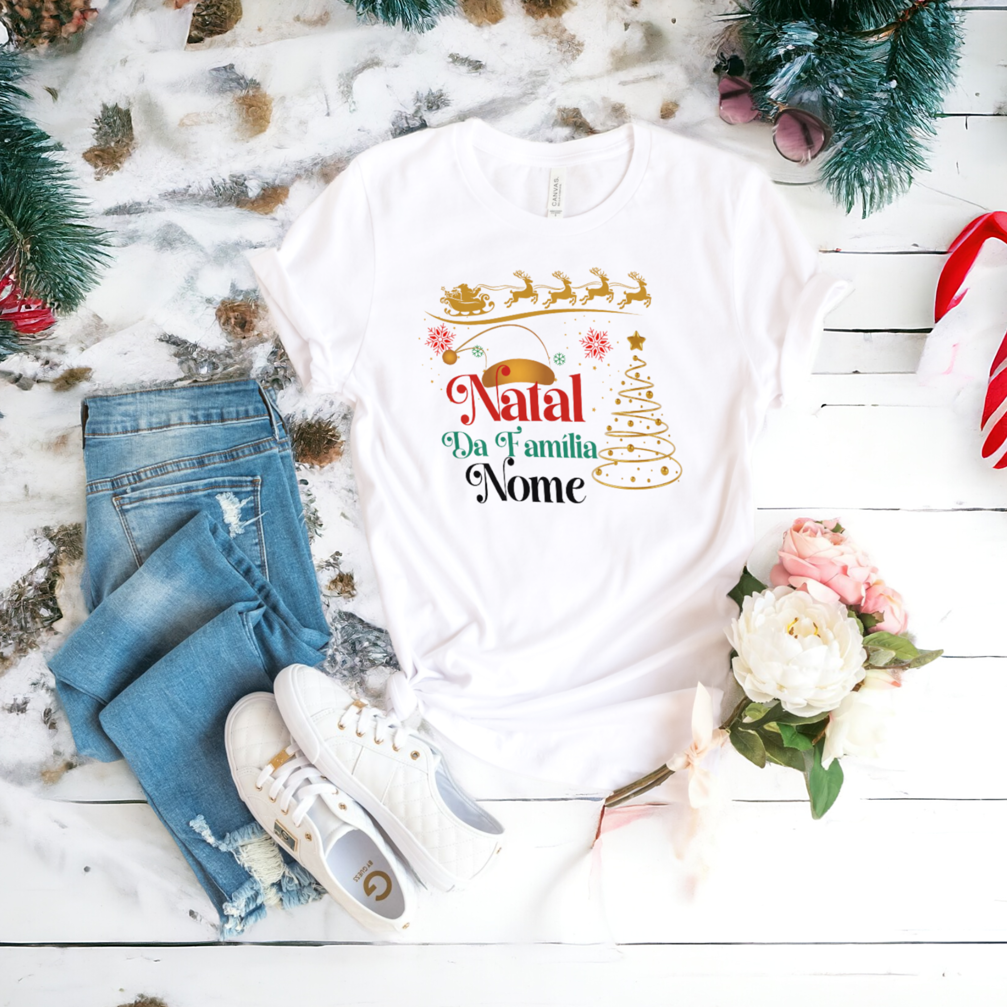 Artes Camisetas Natal - Gratuito