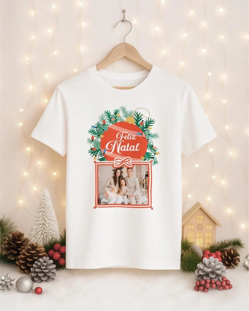 Natal V7 COM FOTO – Artes para Camisetas - Imagem 6