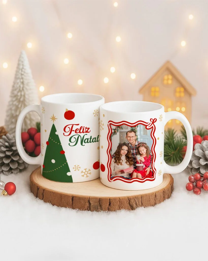 Natal V7 COM FOTO – Artes para Canecas - Imagem 8