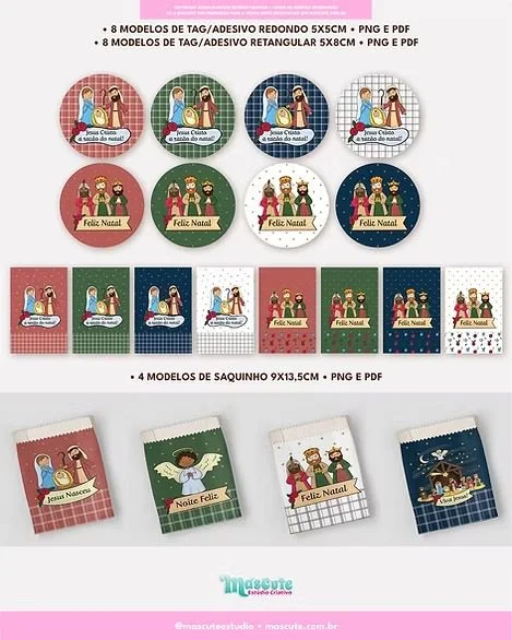 COMBO 200 Arquivos – Natal Presépio - Mascute - Imagem 3