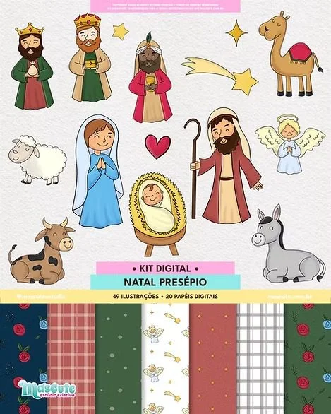 COMBO 200 Arquivos – Natal Presépio - Mascute - Imagem 2