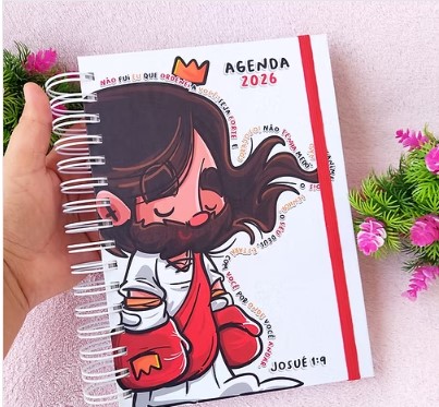 Arquivo Agenda 2026 – Josué 1:9 - Dhama