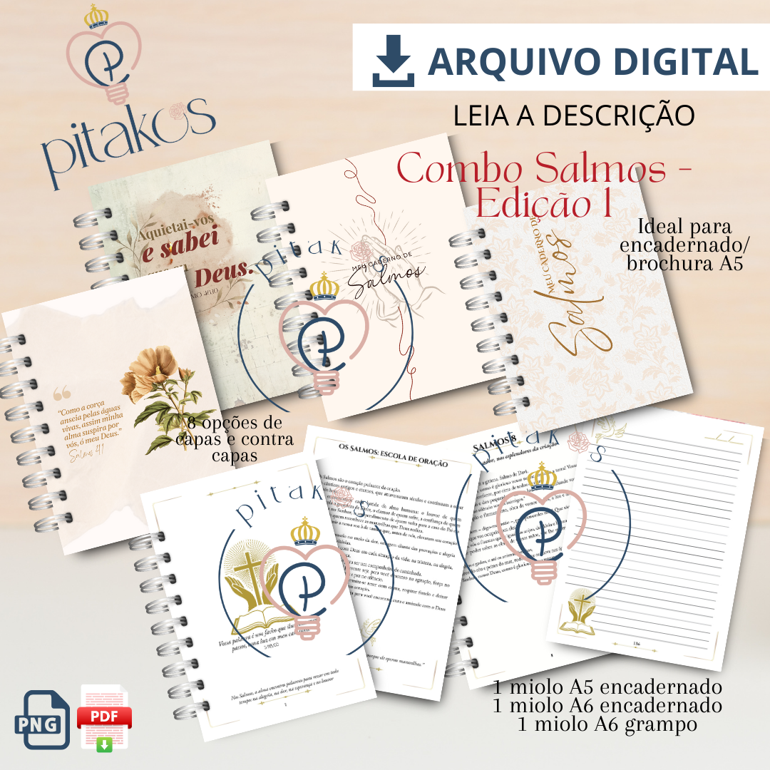 COMBO SALMOS – EDIÇÃO 1