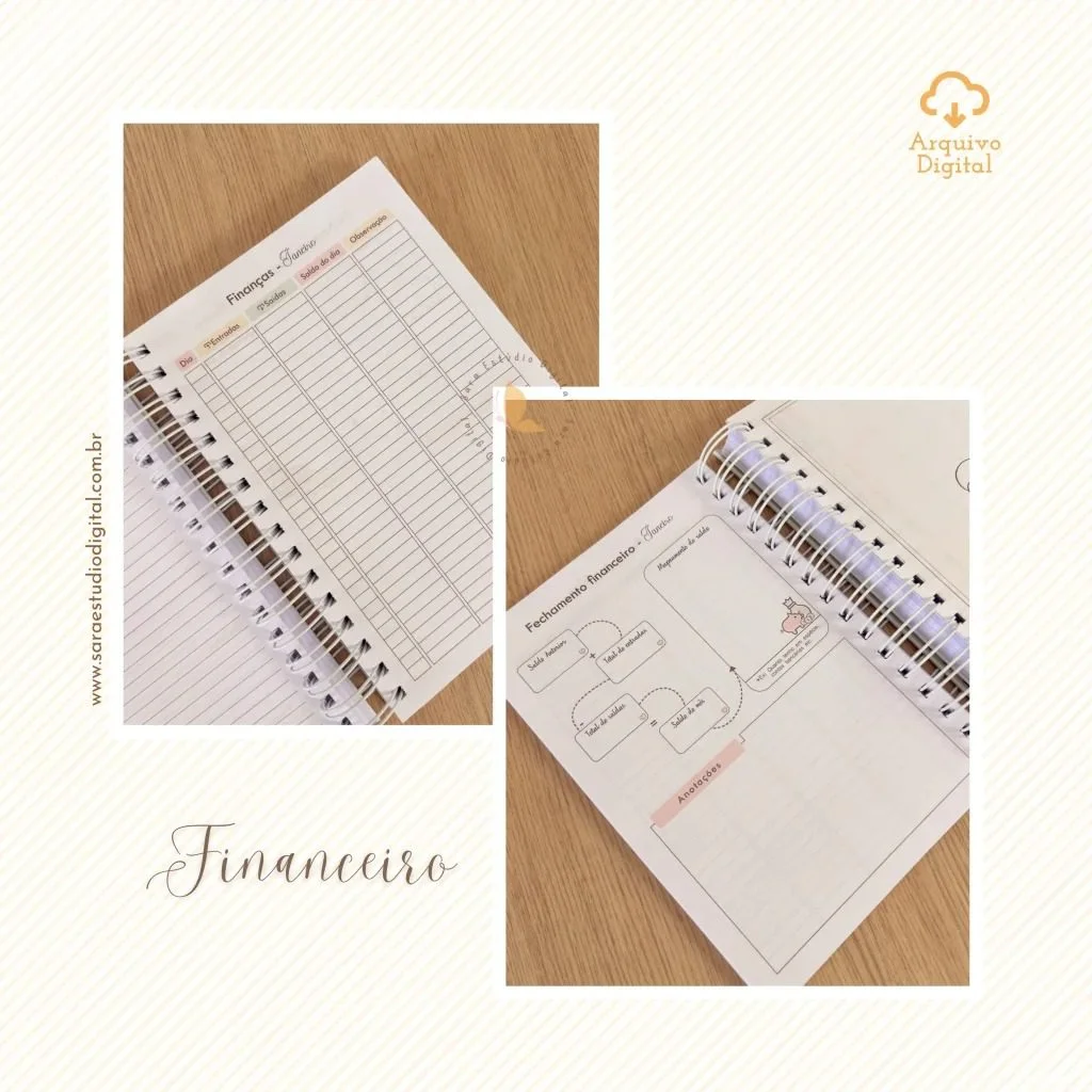 Agendamentos Lash Designer 2026 – 8 cores (Sara Estúdio) - Imagem 10