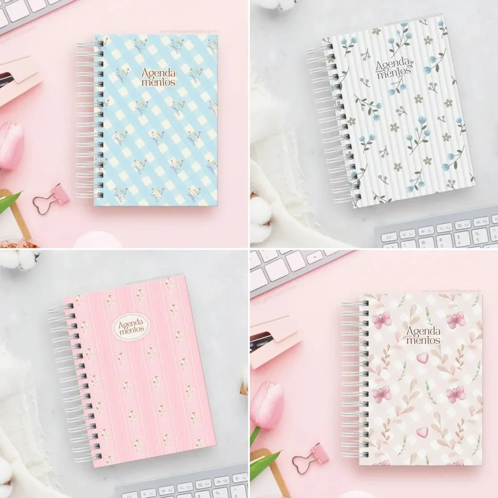 Agendamentos Procedimentos/Pacientes 2026 – 8 cores (Sara Estúdio) - Imagem 4