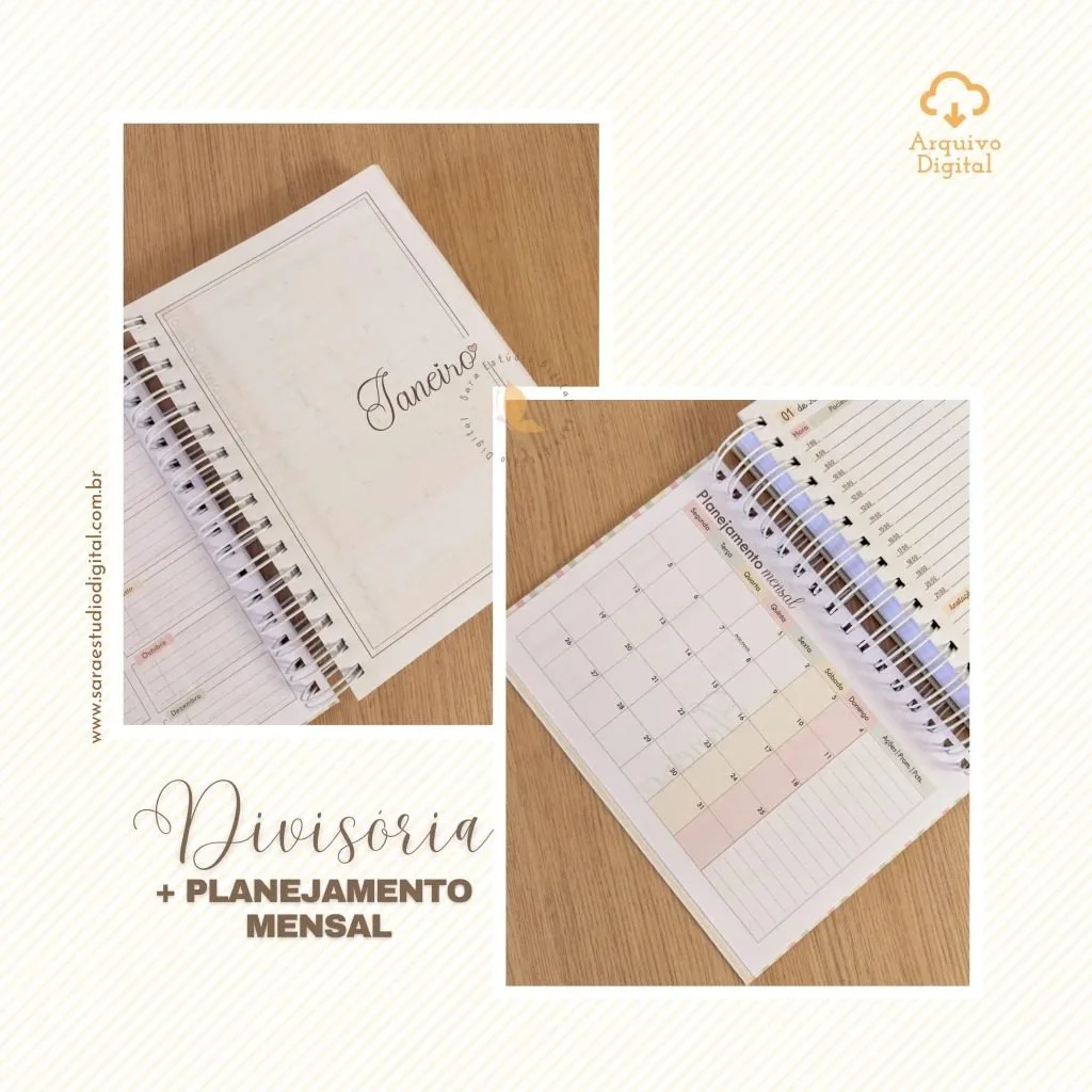 Agendamentos Serviços 2026 – 8 cores (Sara Estúdio) - Imagem 6