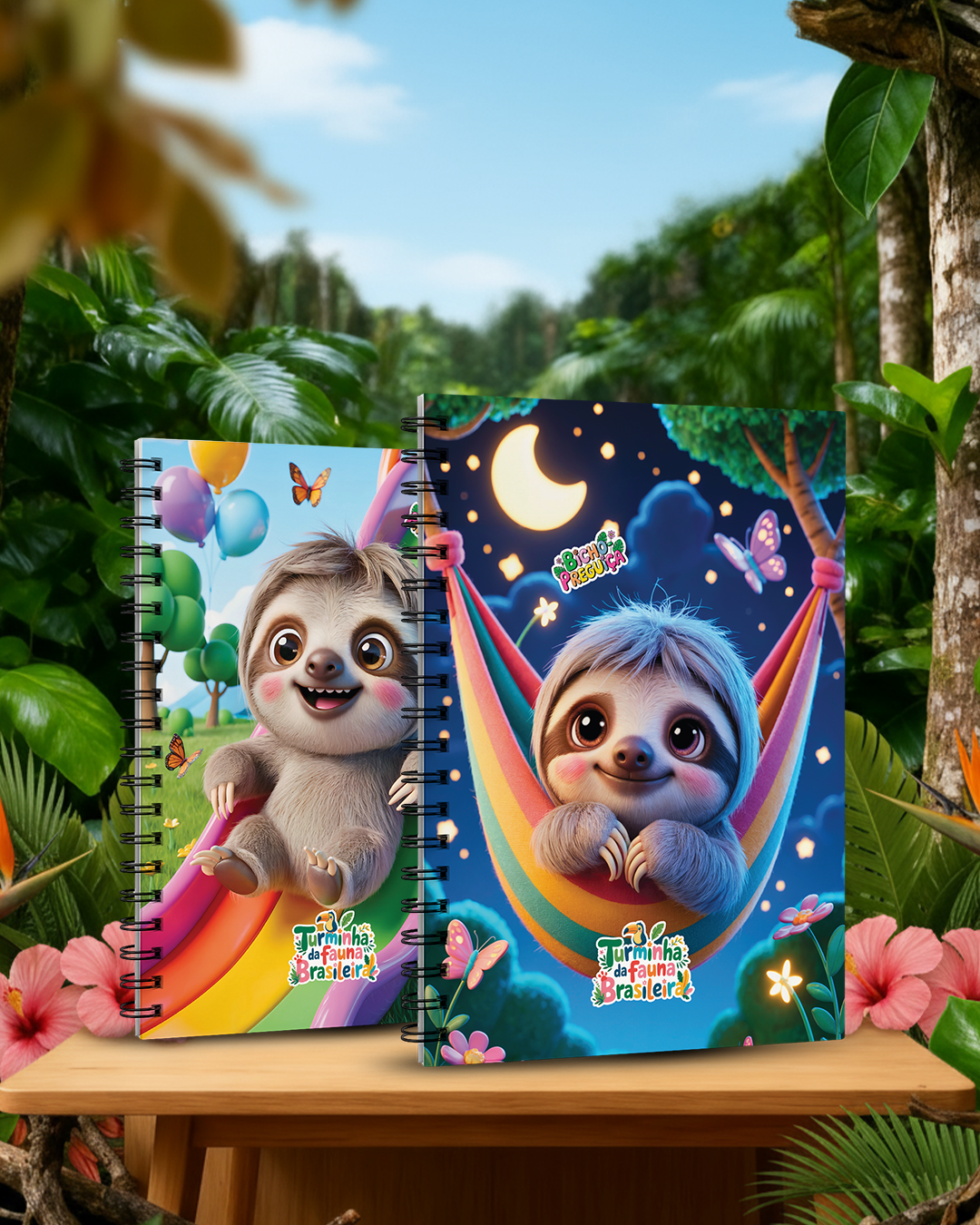 Coleção Caderno e Livros de Colorir Turminha da Fauna Brasileira - Imagem 4