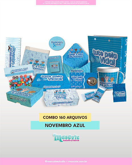 COMBO 160 ARQUIVOS | NOVEMBRO AZUL