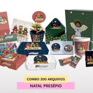 COMBO 200 Arquivos – Natal Presépio - Mascute