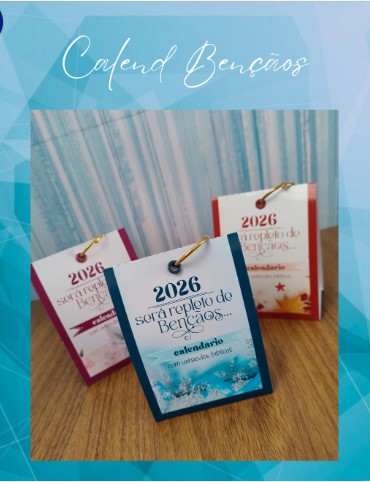 Calendário Bençãos 2026