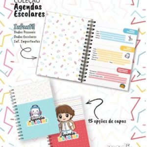Agenda Escolar 2026 - Encadernação - Madi