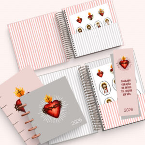 Coleção de Capas Sagrado Coração de Jesus 2026 (Nilmara)