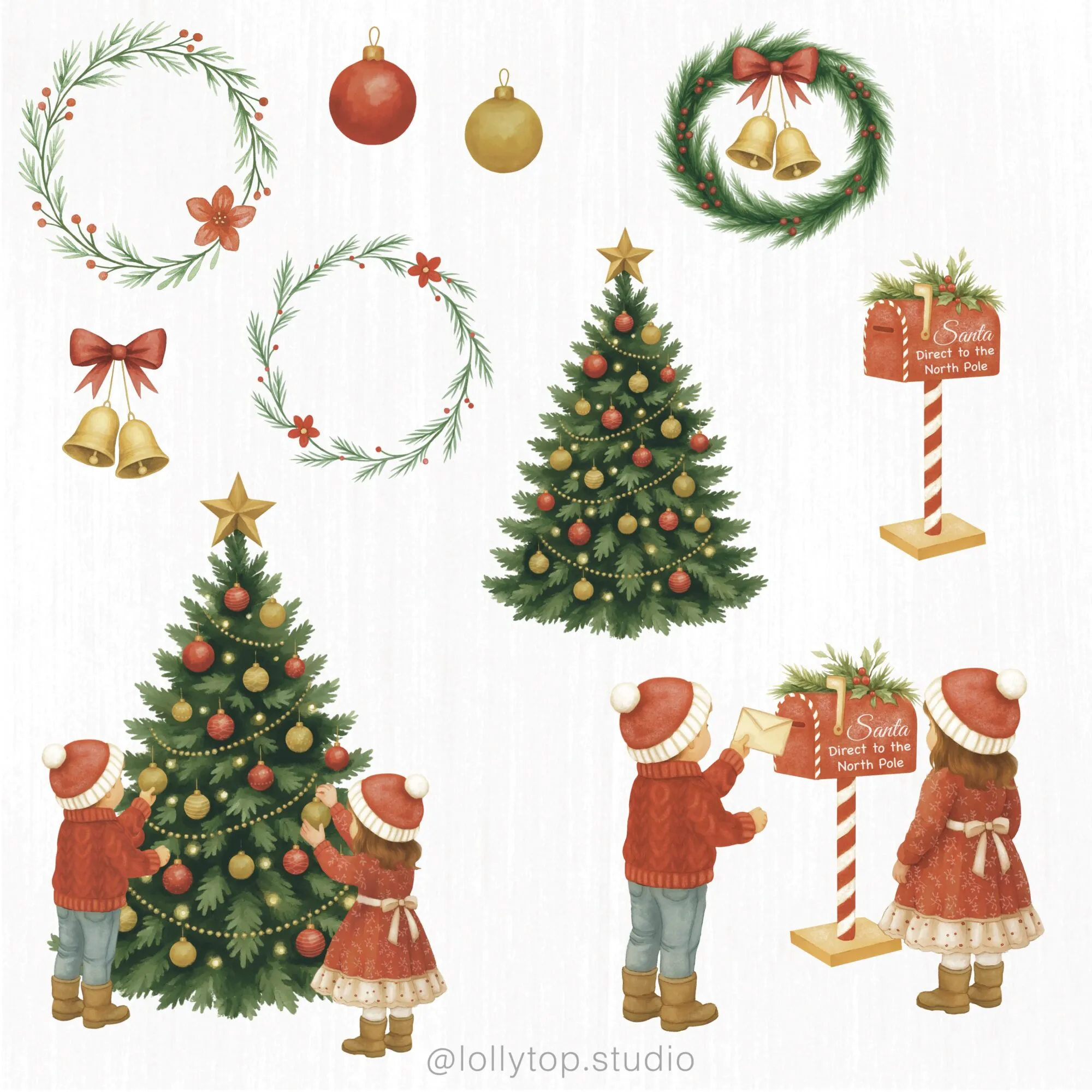 Kit digital Vila de Natal – Coleção completa - Imagem 4