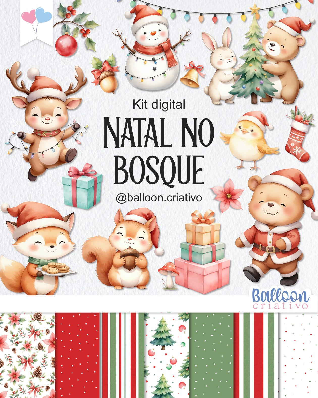 Natal no Bosque – Kit Digital