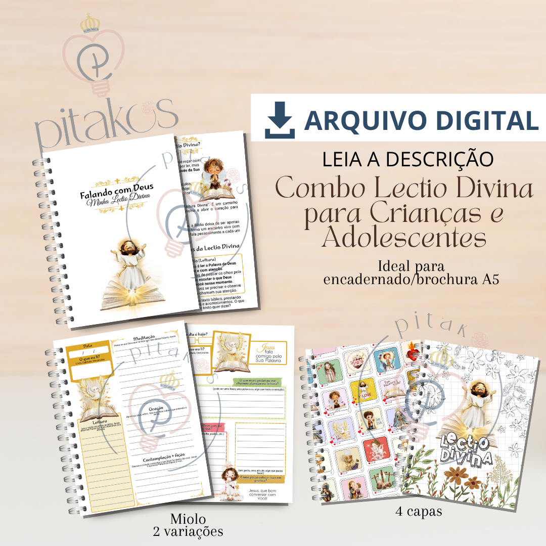 Lectio Divina para Crianças e Adolescentes (Pitakos)